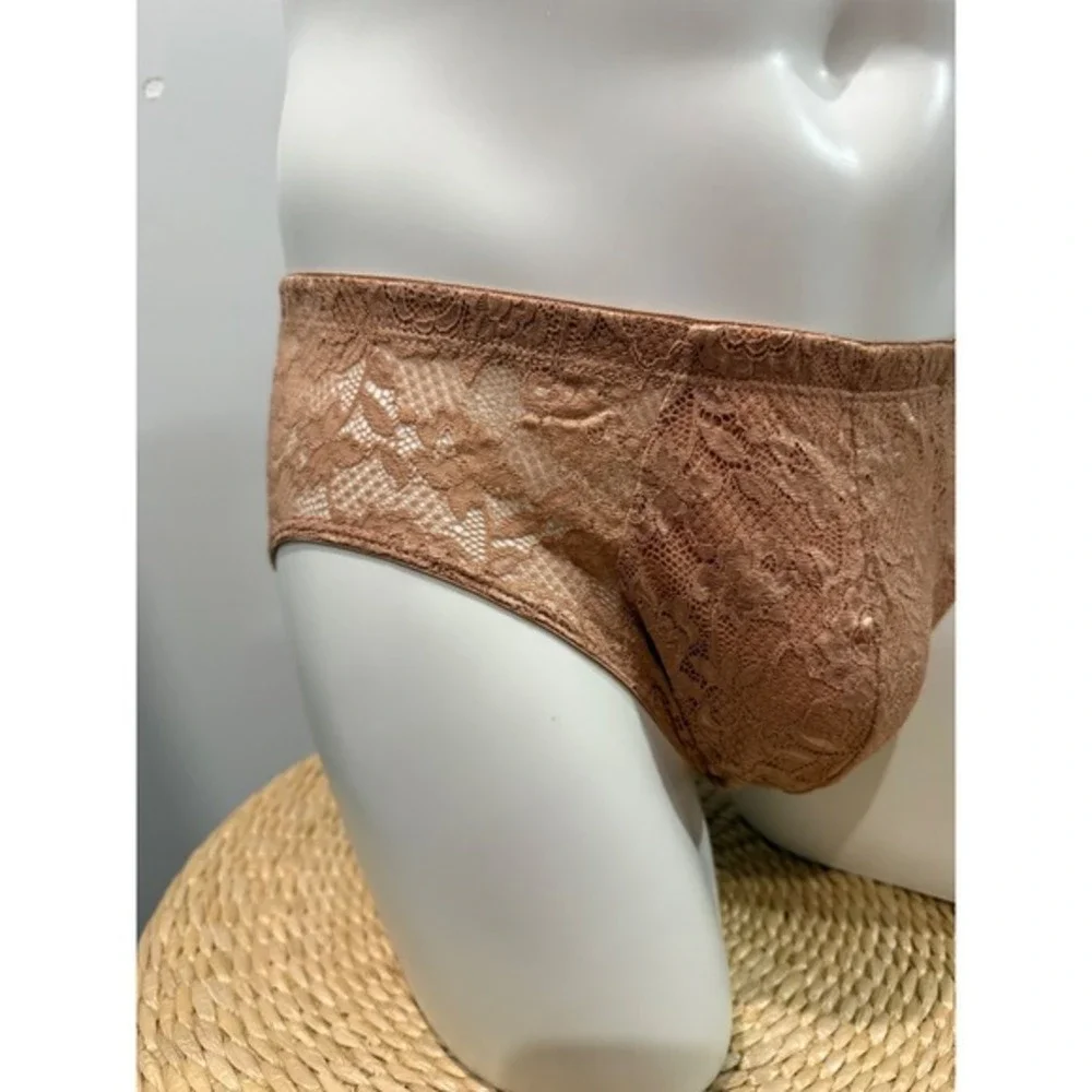 Cosabella Men's NSN Never Comfort Micro Lace Brief Cinque Luxury Underwear XL